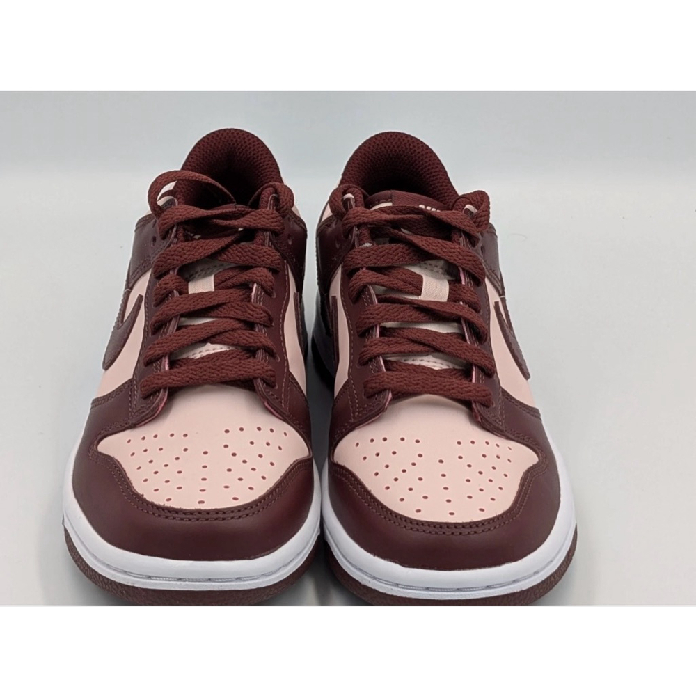 Nike Dunk Low GS Team Red Echo Pink FB9109-600 Size 6.5y Women's size 8 - Picture 4 of 5